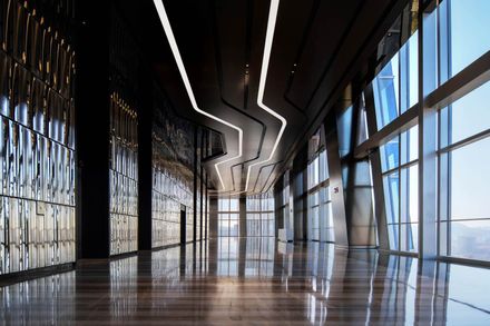 Jinan Ping An Financial Center Interior Design