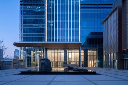 Jinan Ping An Financial Center Interior Design