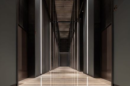 Jinan Ping An Financial Center Interior Design
