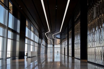 Jinan Ping An Financial Center Interior Design