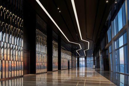 Jinan Ping An Financial Center Interior Design