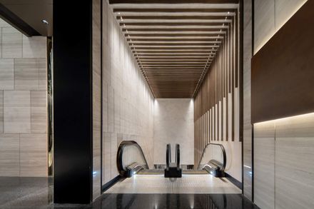 Jinan Ping An Financial Center Interior Design