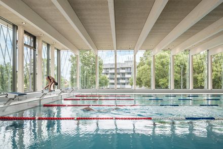 Public Swimming Pool Großfeldsiedlung