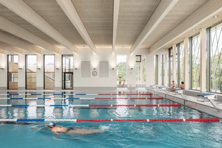Public Swimming Pool Großfeldsiedlung