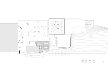 Mountain Alley Rooftop Teahouse Pavilions
