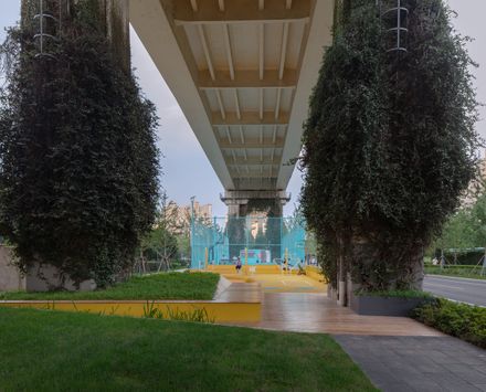 The Happy Spot Under The Light Rail
