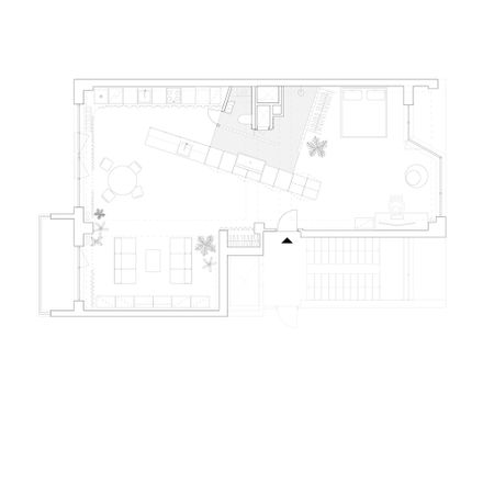 No-Wall Apartment