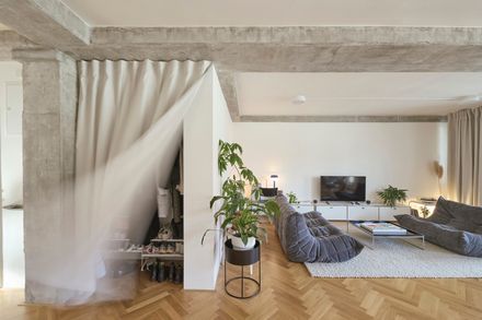No-Wall Apartment
