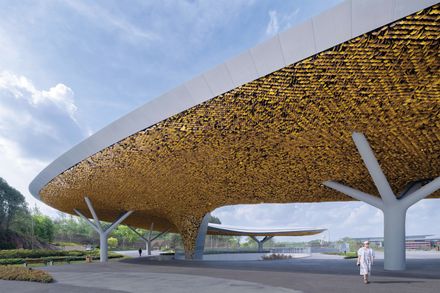 Main Pavilion Of The International Horticultural Exhibition 2024 Chengdu