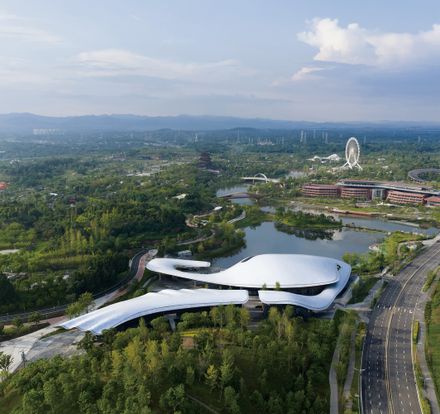 Main Pavilion Of The International Horticultural Exhibition 2024 Chengdu