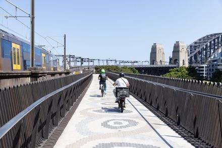Sydney Harbour Bridge Cycleway Ramp