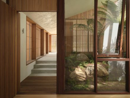Double Courtyard House