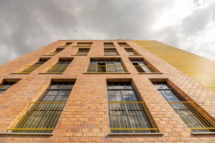 Brick Tower Mixed Use Building