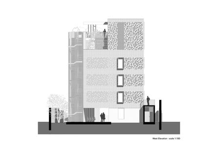 Brick Tower Mixed Use Building