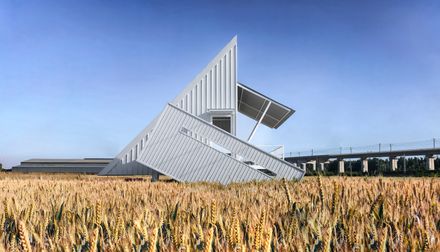A White Barn