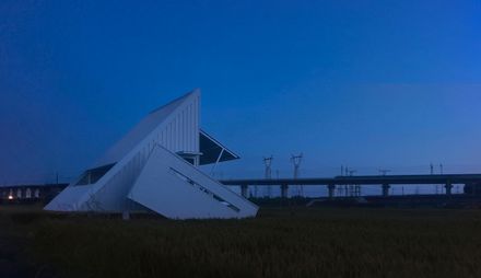 A White Barn