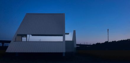 A White Barn