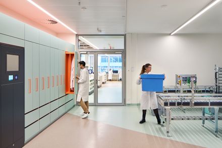 Roche Diagnostic Center Interior