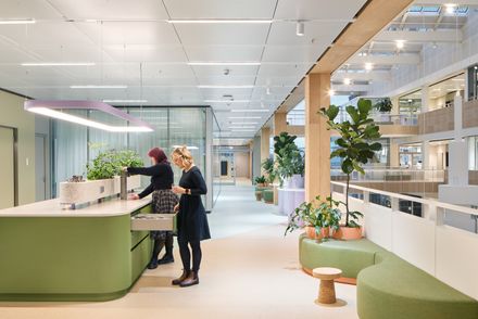 Roche Diagnostic Center Interior