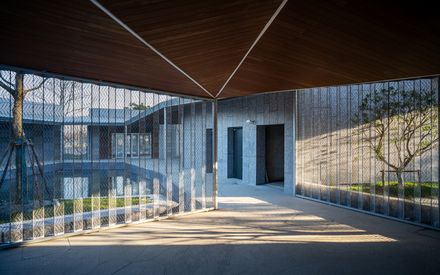 Clustered Rocks Court & Floating Leaf Pavilion