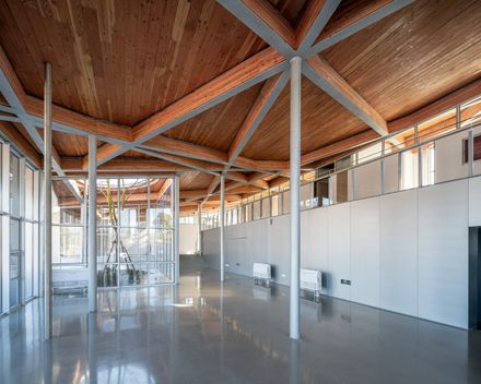 Clustered Rocks Court & Floating Leaf Pavilion