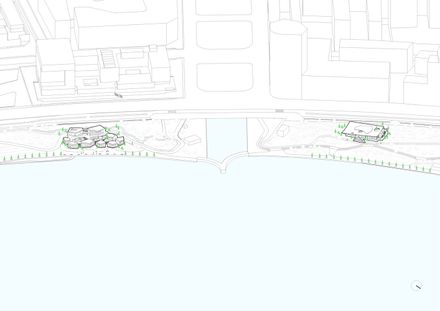 Clustered Rocks Court & Floating Leaf Pavilion