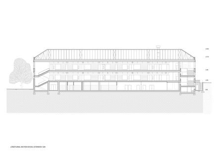 Extension Of A Primary School - New School Pavilion And Multipurpose Hall