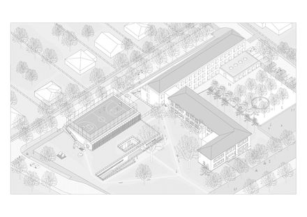 Extension Of A Primary School - New School Pavilion And Multipurpose Hall