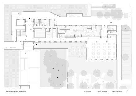Extension Of A Primary School - New School Pavilion And Multipurpose Hall