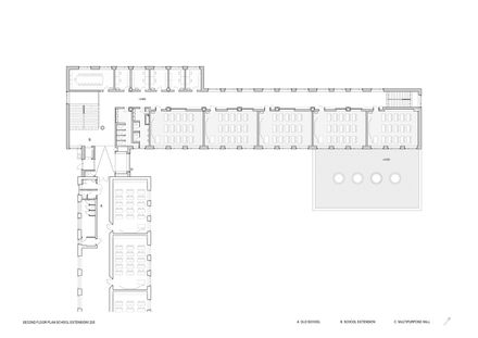 Extension Of A Primary School - New School Pavilion And Multipurpose Hall