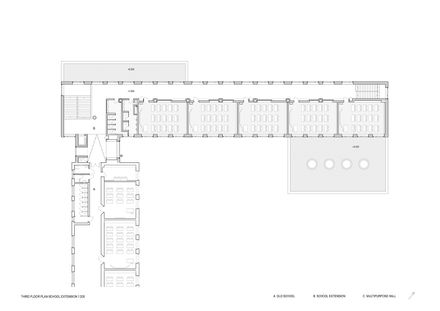 Extension Of A Primary School - New School Pavilion And Multipurpose Hall