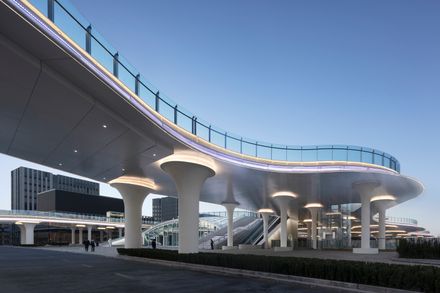 滴水湖地下鉄駅の改修