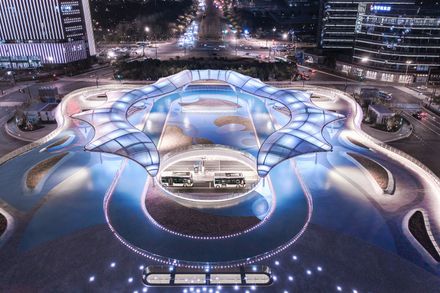 滴水湖地下鉄駅の改修