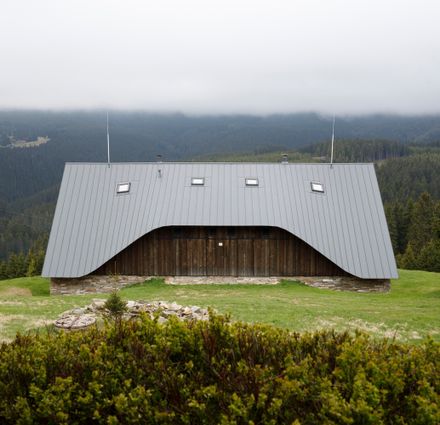 A House In A Mountain Meadow