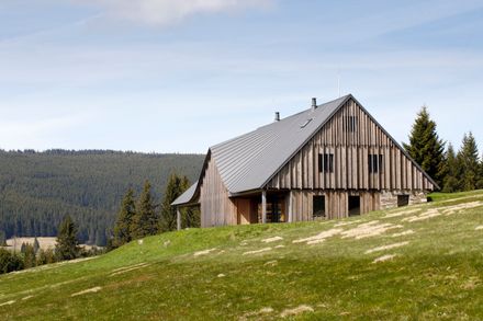 A House In A Mountain Meadow