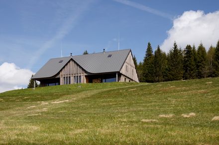 A House In A Mountain Meadow