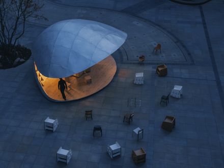 Shell Book Pavilion
