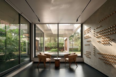 Louvered House