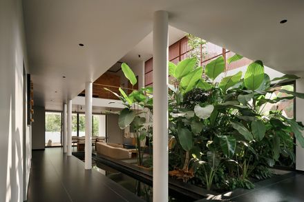 Louvered House