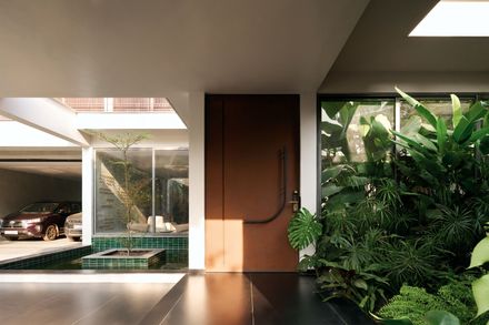 Louvered House