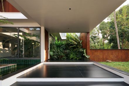 Louvered House