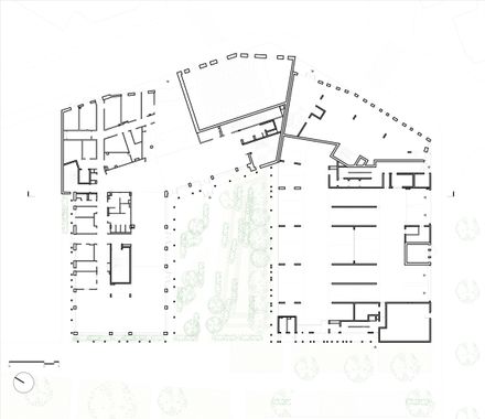 Paramedical Training Institute And Parking Structure