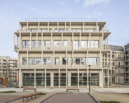 Paramedical Training Institute And Parking Structure