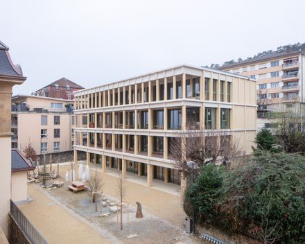 Collège Des Parcs School Extension And Two Sport Halls