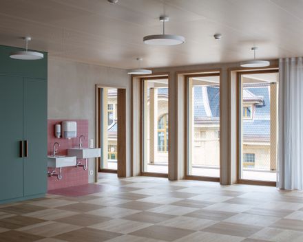 Collège Des Parcs School Extension And Two Sport Halls