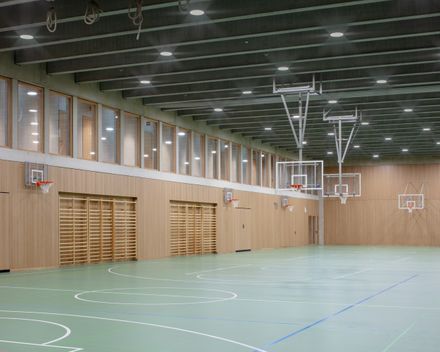 Collège Des Parcs School Extension And Two Sport Halls