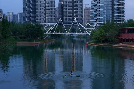 Edenland Pedestrian Bridge In Luxelakes