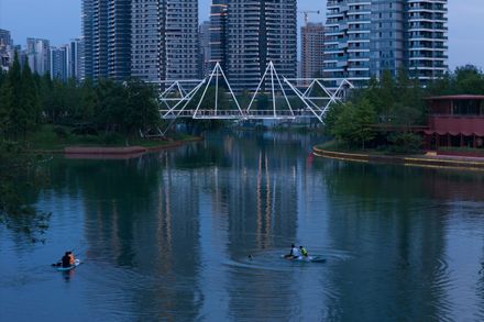 Edenland Pedestrian Bridge In Luxelakes