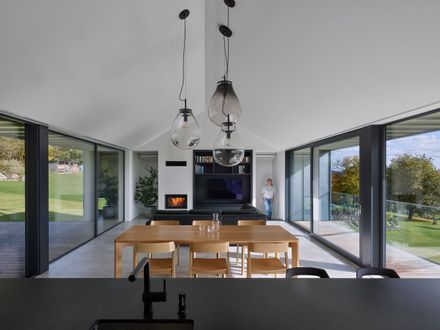 House With A Mountain View
