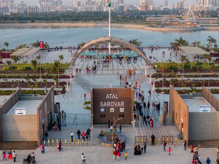 Atal Sarovar At Rajkot Smart City